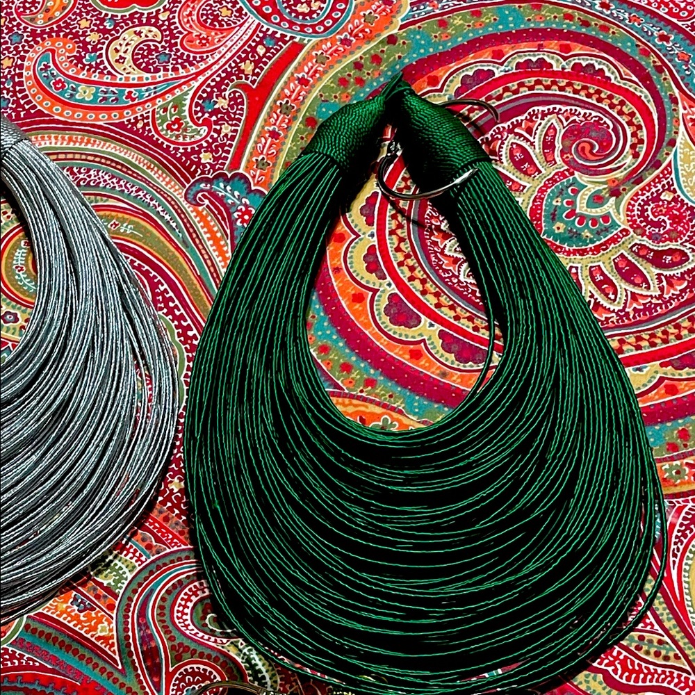 Coiled lightweight necklace